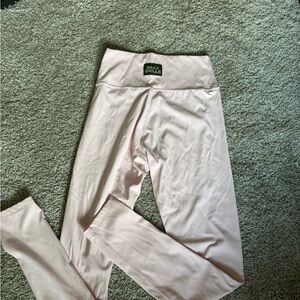 Daily Drills Baby Pink Leggings